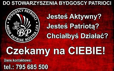 Bydgoscy Patrioci prowadzą rekrutację. Stowarzyszenie szuka nowych członków