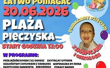 W Pieczyskach „Łatwo Pomagać”! Wkrótce odbędzie się charytatywny piknik. 
