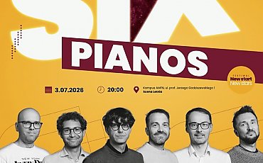 Sześć fortepianów i mistrzowie minimalizmu. Wyjątkowy koncert na scenie plenerowej Akademii Muzycznej
