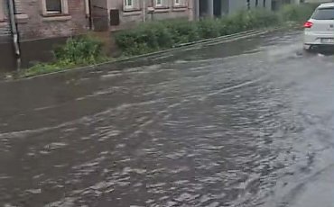 Burza sparaliżowała część Bydgoszczy. Ulice znów pod wodą
