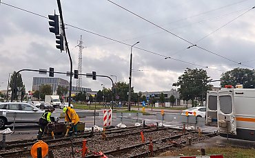 Duży remont torowiska na ul. Gdańskiej. Kolejne zmiany na skrzyżowaniu z Kamienną