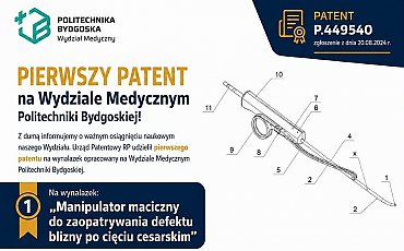 Patent dla Politechniki Bydgoskiej. Wynalazek ma pomóc w leczeniu blizn po cesarskim cięciu