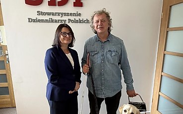 Pomaga osobom tracącym wzrok, teraz sam potrzebuje pomocy. Ruszyła zbiórka dla Grzegorza Dudzińskiego