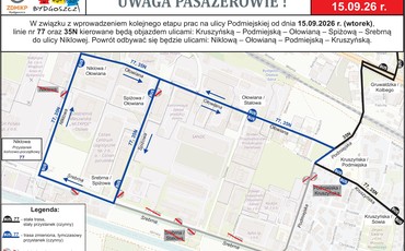 Wielkie zmiany na Osowej Górze! Podmiejska i Srebrna w przebudowie