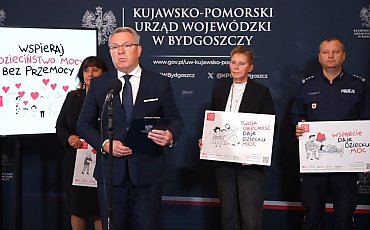 Kujawsko-Pomorskie przeciw przemocy wobec dzieci. „Nie zawsze pozostawia ślady”