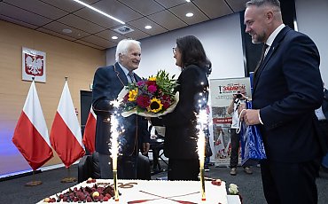 Sportowiec, działacz „Solidarności”, człowiek wolności. Andrzej Mazurowicz świętował 90. urodziny