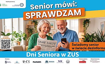 ZUS zaprasza starszych mieszkańców. Dziś pierwszy dyżur Policji w Bydgoszczy