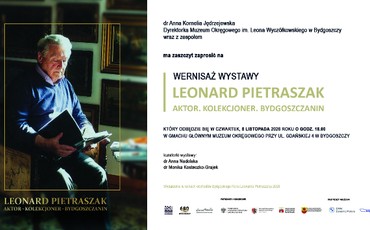 Leonard Pietraszak jako aktor, kolekcjoner i bydgoszczanin. Wernisaż w MOB