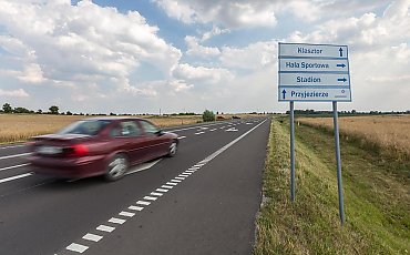 Drugi etap obwodnicy Mogilna otwarty. Nowa trasa ma 1,5 kilometra