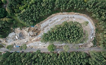 Nowa pętla w Lesie Gdańskim nabiera kształtów. Tramwaje wrócą jeszcze w tym roku?