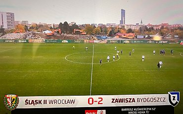 Zawisza przywozi trzy punkty z Wrocławia