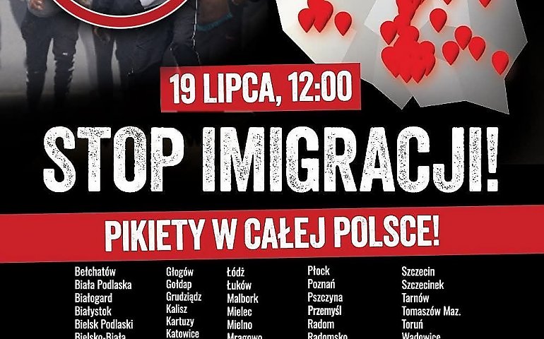 Gorąca sobota w Bydgoszczy! Pikieta „Stop imigracji” na Mostowej