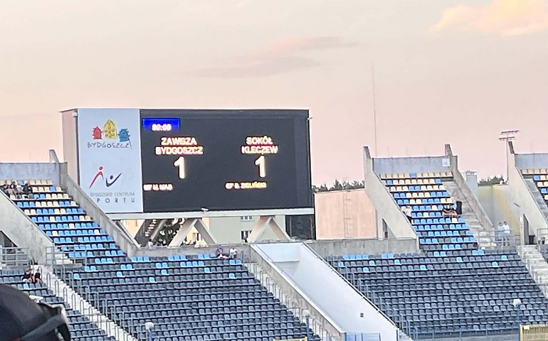 Jeden punkt Zawiszy na inaugurację Betclic 2. ligi. Zobacz gola bydgoszczan