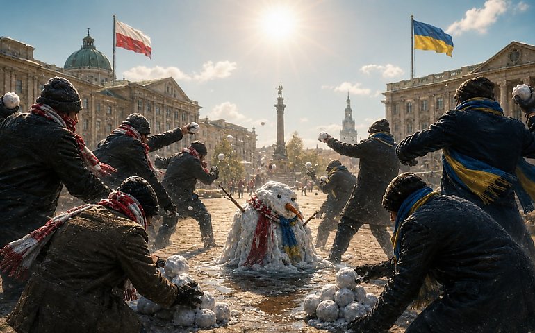 [OKIEM TYGODNIKA] Śnieżne party, czyli polityczne lepienie bałwana