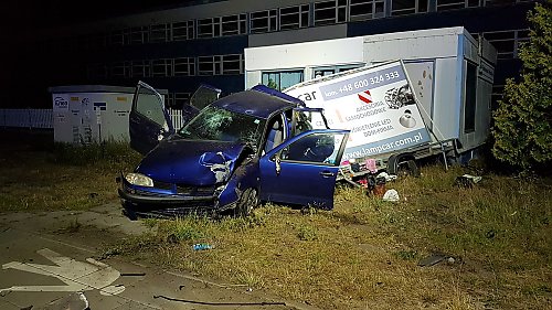 Poważny wypadek przy ul. Grunwaldzkiej w Bydgoszczy