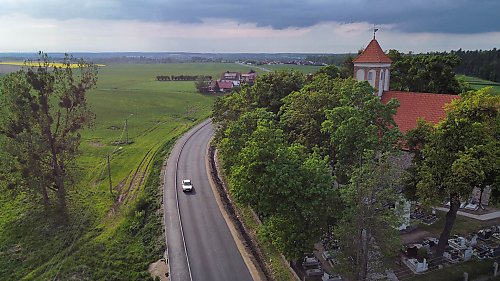 Ostatni etap modernizacji trasy Brodnica-Lidzbark