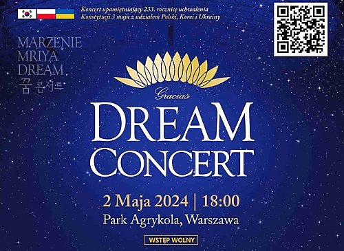 Koncert upamiętniający 233. rocznicę uchwalenia Konstytucji 3 maja z udziałem Polski, Korei i Ukrainy