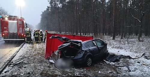 W wypadku w Przyłubiu zginął żołnierz WOT. Żegnają go koledzy. 