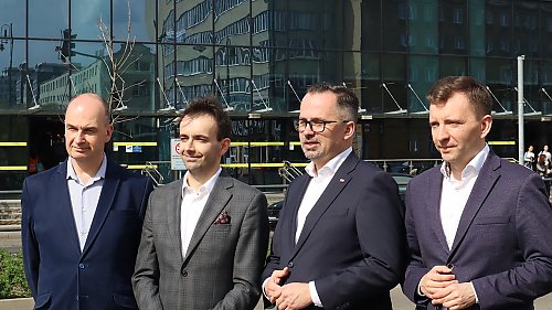 Horała: okrojone CPK to zero korzyści dla Bydgoszczy. „Potrzebujemy nowych linii kolejowych, nie tylko modernizacji” [WIDEO]