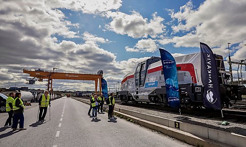 Bydgoska lokomotywa wodorowa podbija Szwecję. PESA z RoadShow za morzem