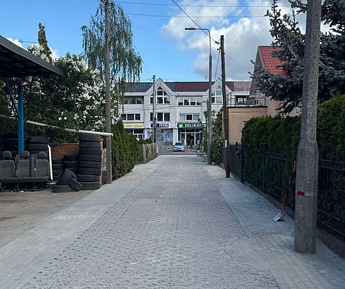 Owocowa z nową nawierzchnią! Zobacz, jak zmienia się Miedzyń