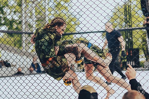 Kobieta z żelaza! Żołnierz WOT rozgromiła rywalki i została wicemistrzynią Wojska Polskiego w MMA!