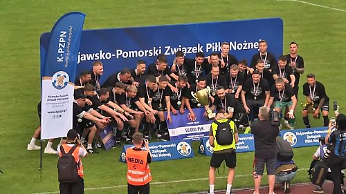 Zawisza zdobył regionalne trofeum i zagra w Pucharze Polski