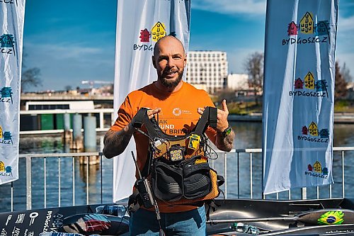 Bydgoski kajakarz chce pobić rekord Guinnessa. Opłynie Wielką Brytanię w mniej niż 40 dni