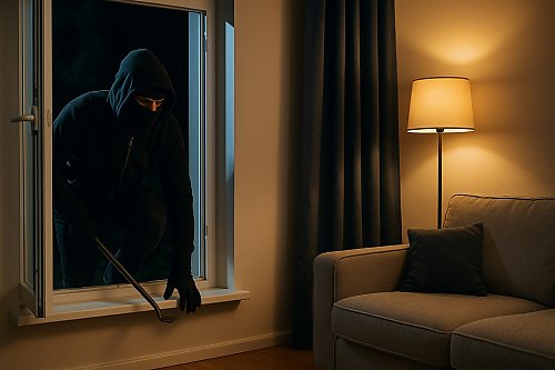 Wakacje? Złodziej już pakuje Twój laptop! – Zobacz, jak wygląda fala włamań w Bydgoszczy i regionie