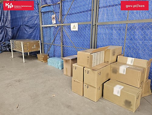 Skarbówka w akcji! Wpadł z 259 tys. lewych fajek i 80 tys. zł w gotówce!
