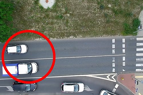 Policyjny dron wypatrzył wszystko! Posypały się mandaty dla pieszych i kierowców w Bydgoszczy