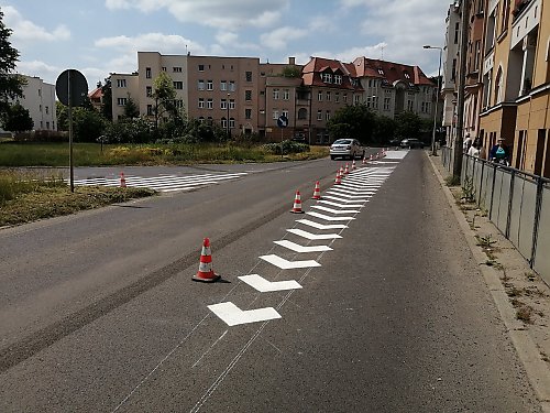 Wielkie malowanie ulic w Bydgoszczy! Zobacz, gdzie odświeżą pasy i linie jeszcze tego lata