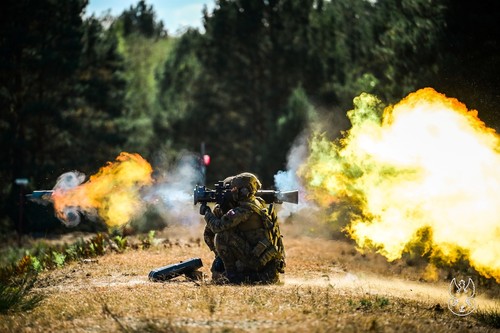 Niezwykłe ćwiczenia WOT: Carl Gustaf po raz pierwszy w użyciu