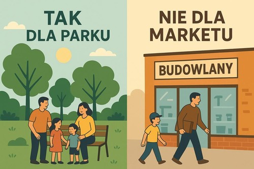 Fordon walczy o park! Market czy zieleń? Mieszkańcy decydują!