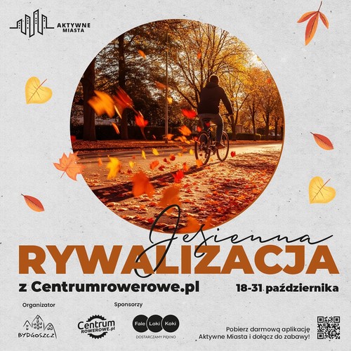 Kręcą kilometry w Bydgoszczy! Jak wziąć udział w jesiennej rywalizacji rowerowej?