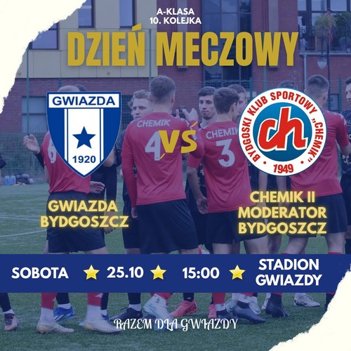Zacięta walka na Nakielskiej: Gwiazda Bydgoszcz kontra Chemik II
