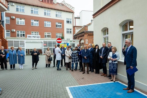 Otwarcie nowego pawilonu w Szpitalu Zakaźnym