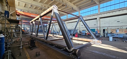 Bydgoszcz: Ogromna kładka pieszo-rowerowa wyrusza w drogę!