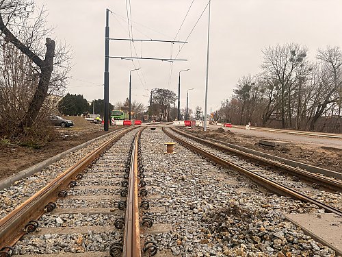Tramwaje wracają na Toruńską! Pierwszy etap remontu zakończony