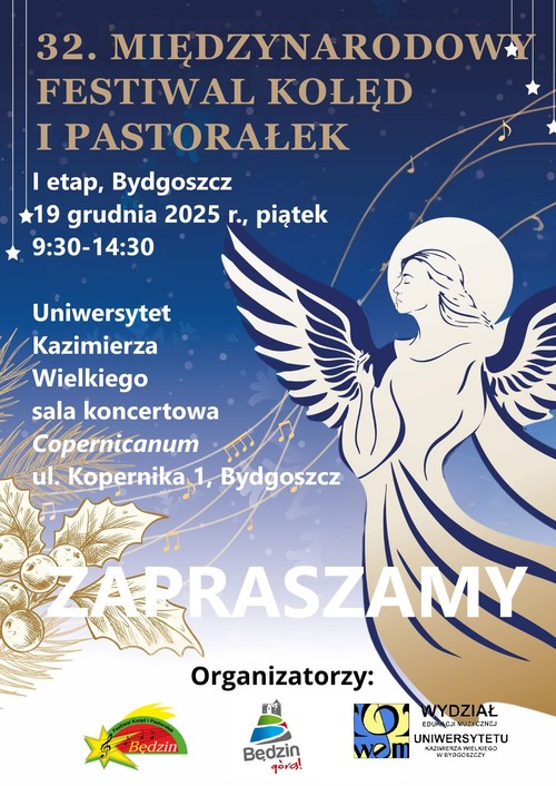 Kolędy na żywo w Bydgoszczy! Przeżyj wymowę Bożego Narodzenia na festiwalu