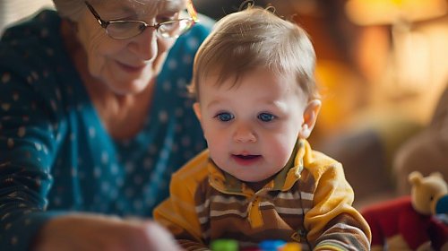 Babcia lub dziadek zamiast żłobka czy przedszkola?  Rodzinna opieka z finansowym wsparciem 