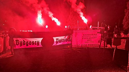 Bydgoscy Patrioci pamiętali o generalne „Nilu”. Wczoraj minęły 73 lata od zamordowania legendarnego dowódcy Kedywu