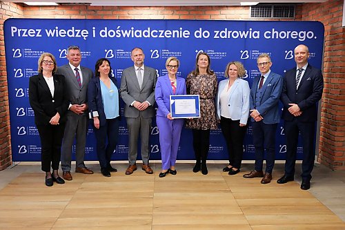 Szpital Biziela z certyfikatem akredytacyjnym. To pierwsza taka placówka w województwie