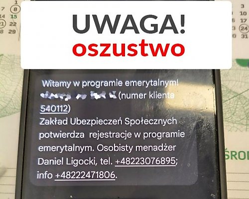 Uwaga na kolejne oszustwo „na ZUS”. Emeryci na celowniku przestępców
