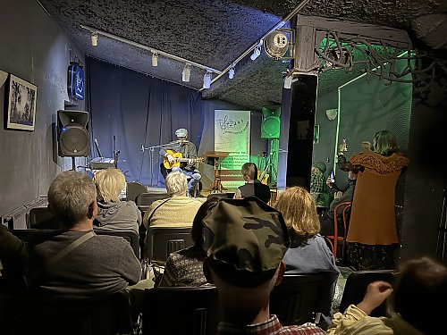 Leonard Luther i Grzegorz Dudziński świętowali muzyczne urodziny w Światłowni
