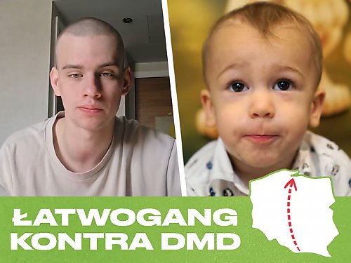 Kujawsko-pomorskie na trasie wielkiej pomocy. Łatwogang zebrał miliony dla dzieci z DMD