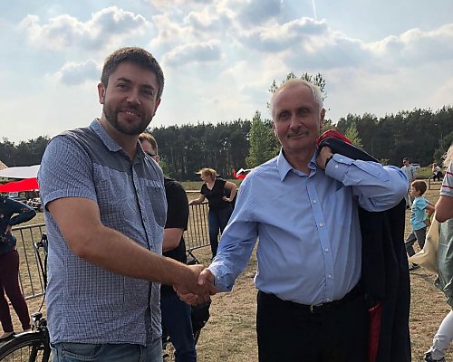 Stefan Pastuszewski z Odznaką Honorową za Zasługi dla Województwa Kujawsko-Pomorskiego