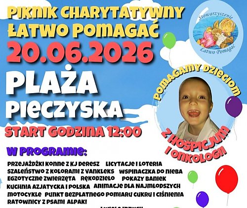 W Pieczyskach „Łatwo Pomagać”! Wkrótce odbędzie się charytatywny piknik. 