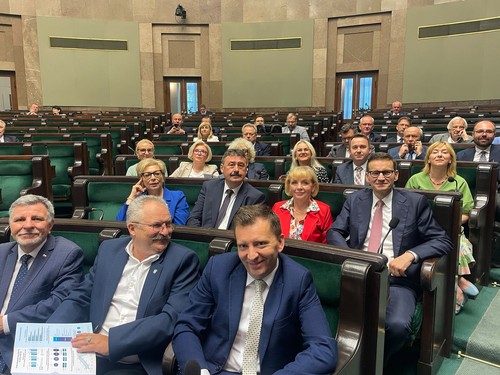 Łukasz Schreiber wiceprzewodniczącym nowego klubu parlamentarnego Rozwój Plus!