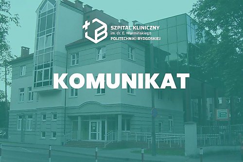 Kolejna placówka ogranicza działalność z powodu braków kadrowych. Oddział Szpitala Klinicznego Politechniki Bydgoskiej zawiesza pracę